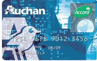 Carta Accord revolving emessa da Auchan