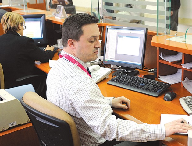Un operatore finanziario Un operatore finanziario