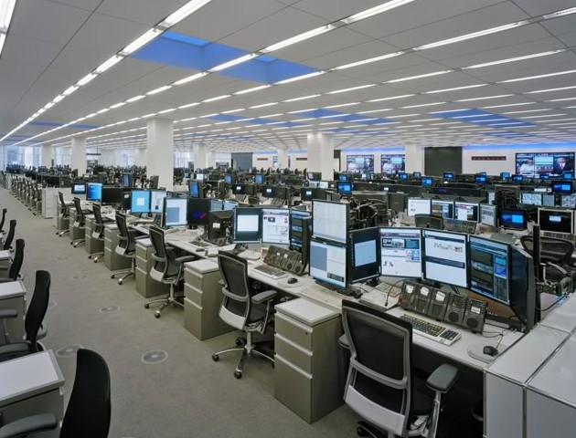 Interno di una banca