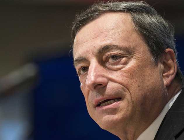 Il governatore della BCE Mario Draghi