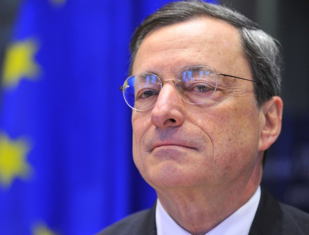 Il governatore della Banca Centrale Europea, Mario Draghi