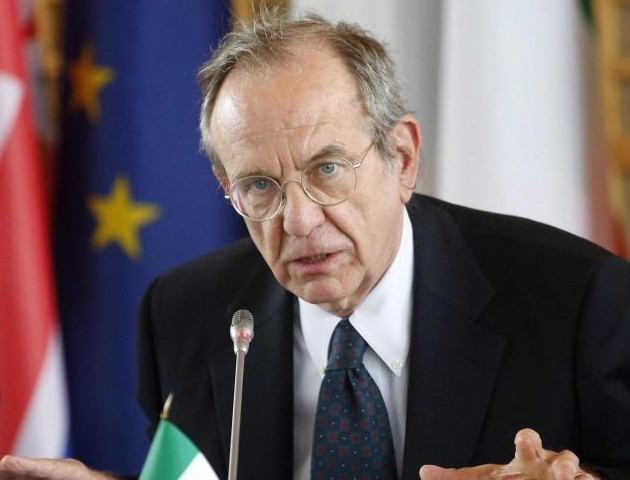 Il Ministro dell'Economia, Pier Carlo Carlo Padoan